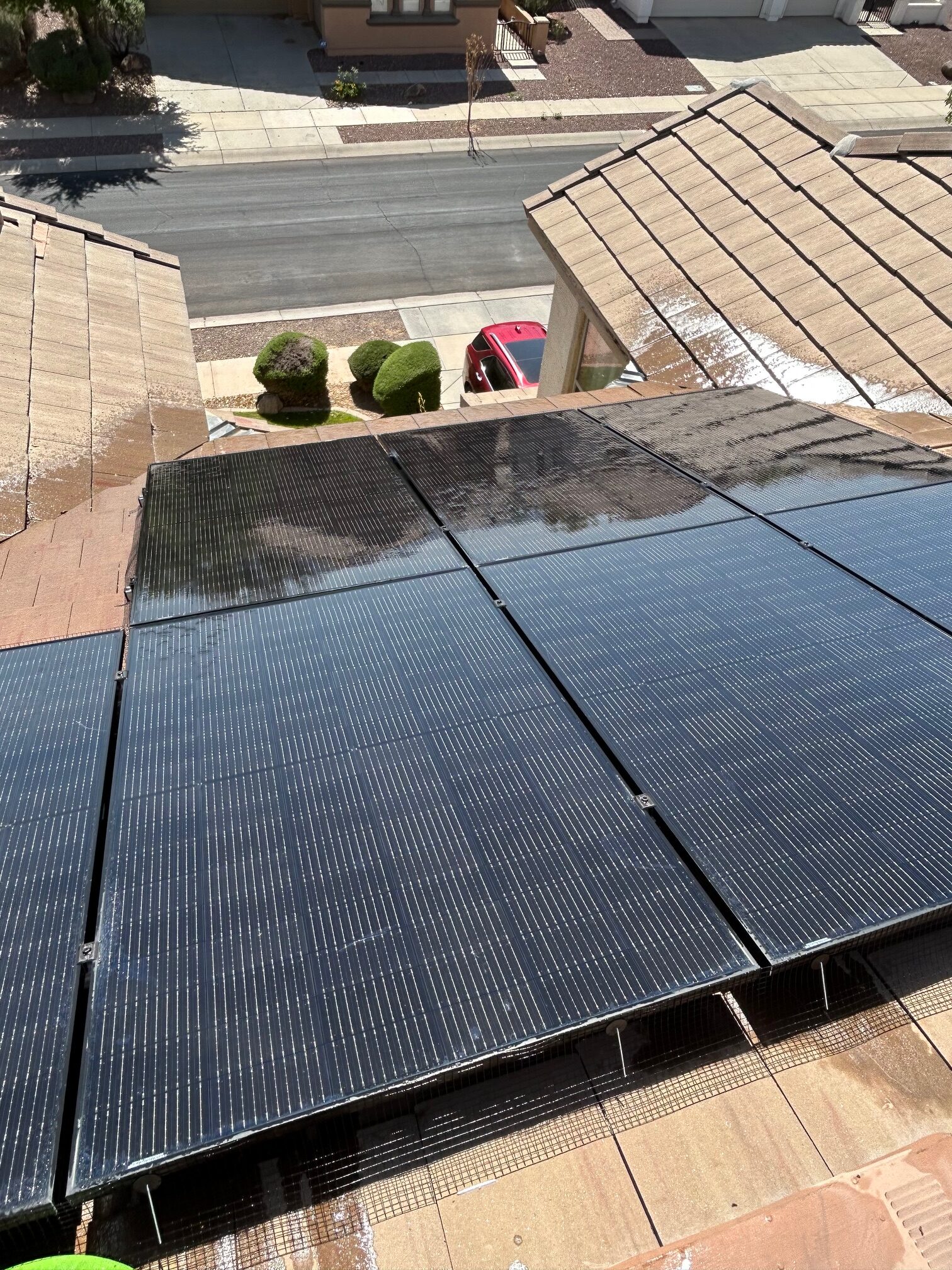 pigeon control goodyear az solar panel mesh installation